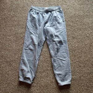 Gray Medium Cuffed Gap Sweatpants Unisex